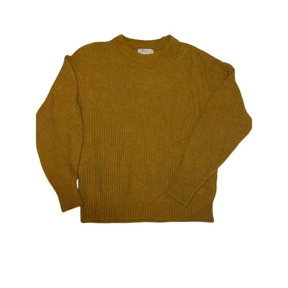 Everlane Alpaca Crew Sweater – Golden Brown medium - Picture 1 of 4